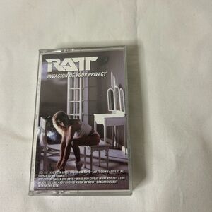 Ratt Invasion Of Your Privacy 1985 Cassette Tape